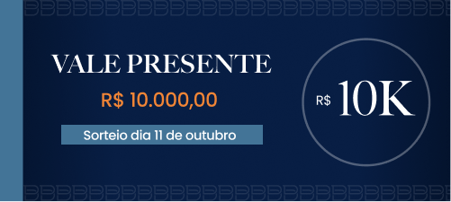 Vale presente de R$ 10.000,00.